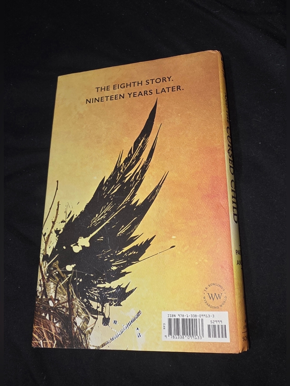 Harry Potter and the Cursed Child Hardcover -Special Rehearsal Edition Script - Picture 2 of 3